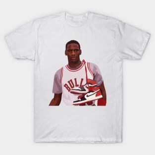 Michael Jordan of the Chicago Bulls T-Shirt